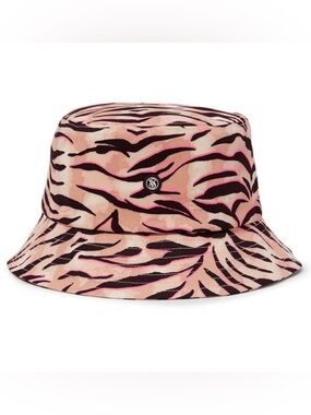VICTORIA’S SECRET TIGRESS BUCKET HAT, LIKE NEW, TIGER STRIPED, ANIMAL PRINT SUN